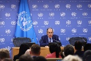 Пресс-конференция Министра иностранных дел Российской Федерации С.В.Лаврова по итогам недели высокого уровня 77-й сессии Генеральной Ассамблеи ООН, Нью-Йорк, 24 сентября 2022 года